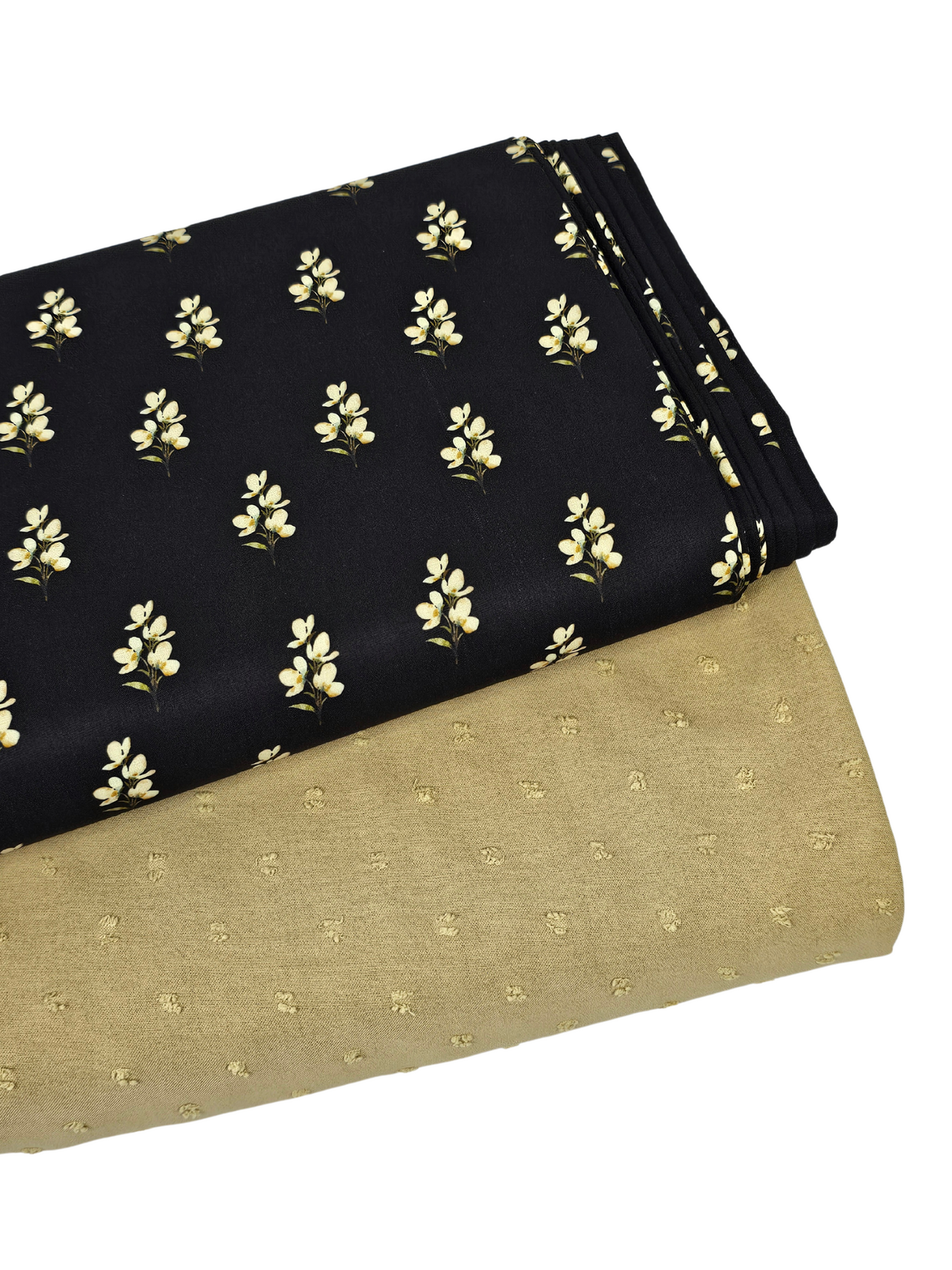 Poly Swiss Dot Tan 1⅞ yards