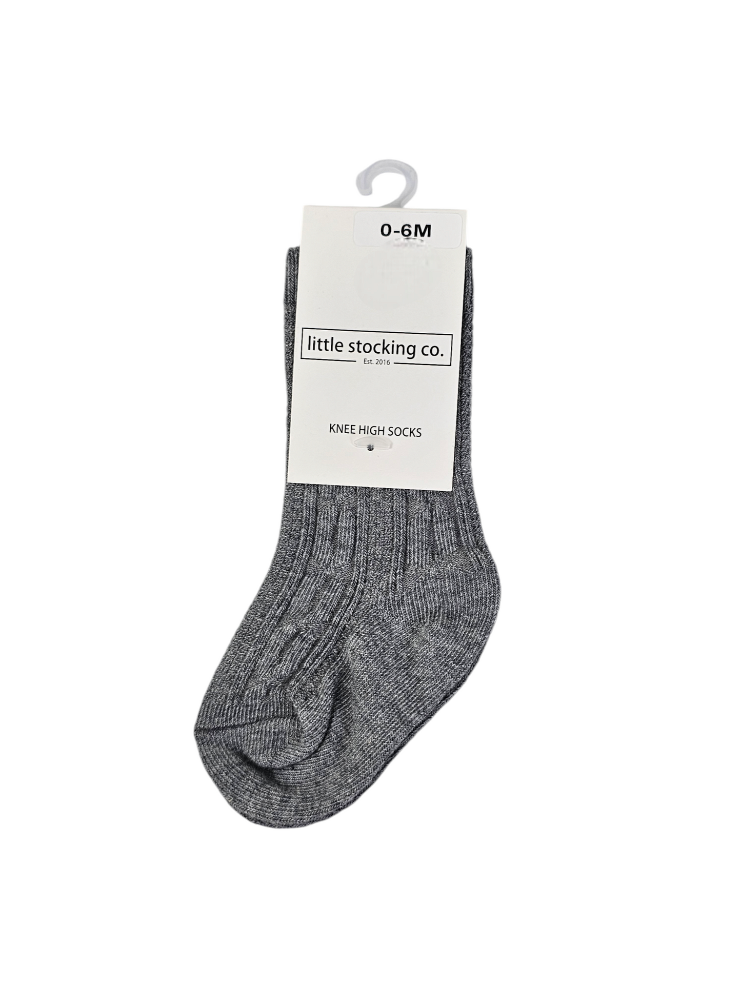 0-6 mo. Gray Socks