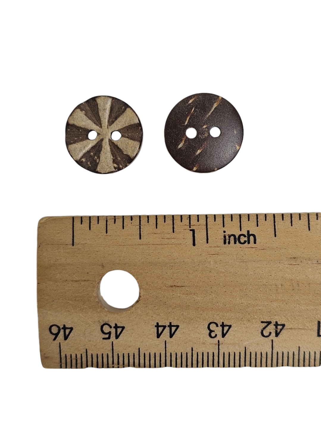 Wooden Buttons Pinwheel