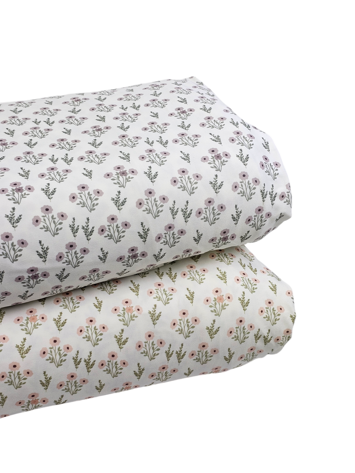 *Unique Design* Single Brushed Poly Cute Floral Lavender