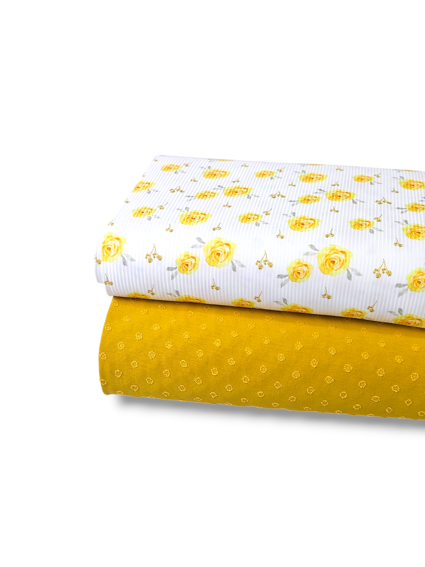 Round Swiss Dot Mustard