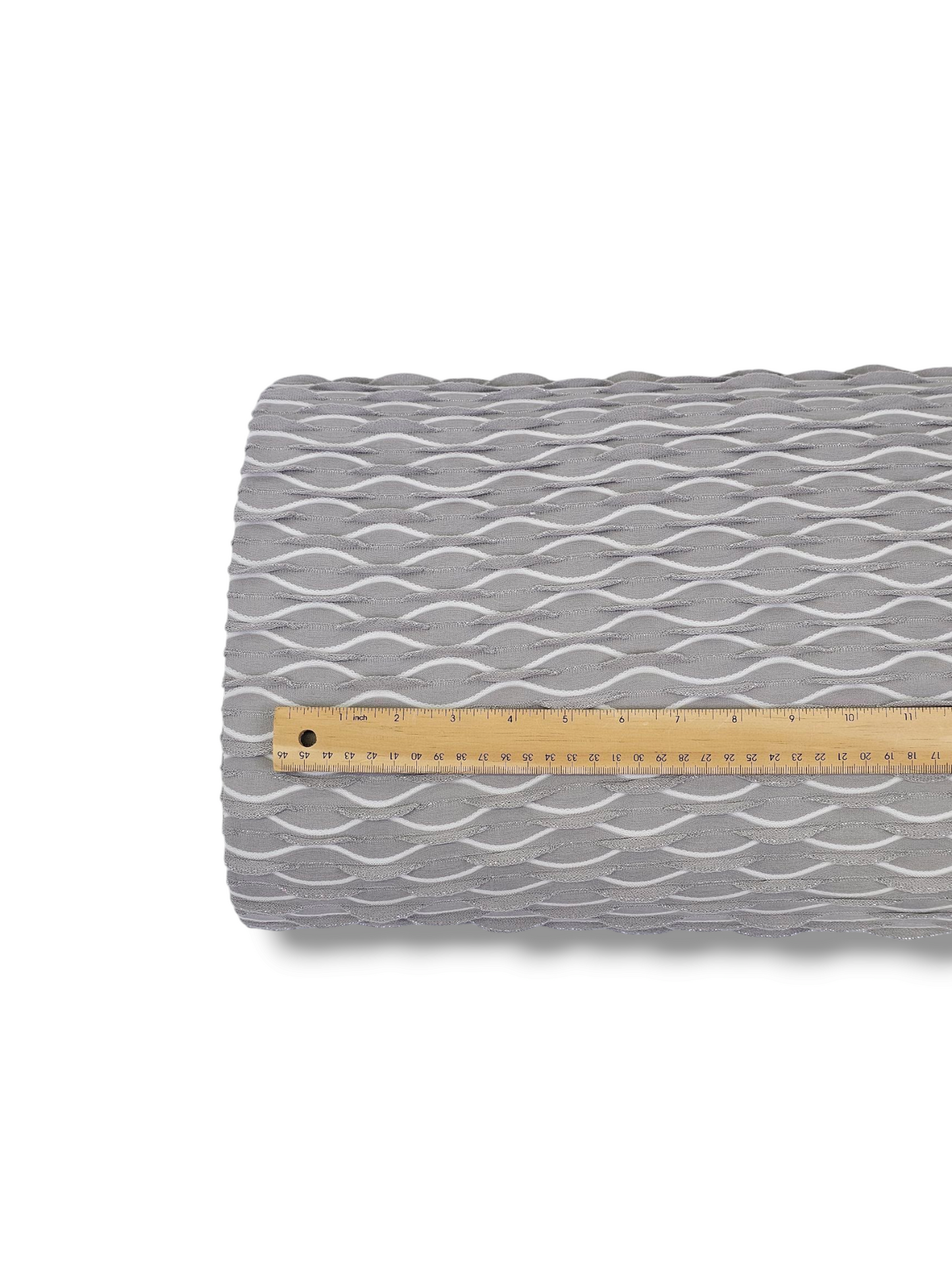Jacquard Knit Wave Ash