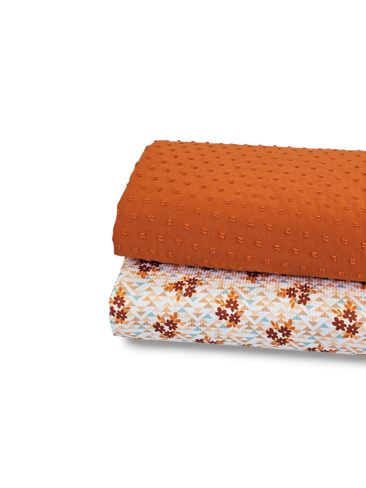 Poly Swiss Dot Orange