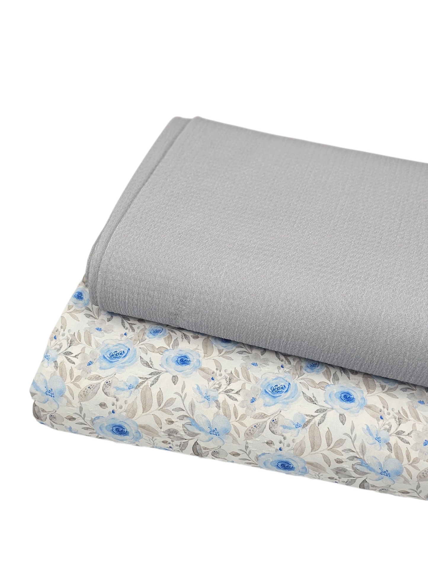 *Unique Design* Missonia Knit Solid Light Gray