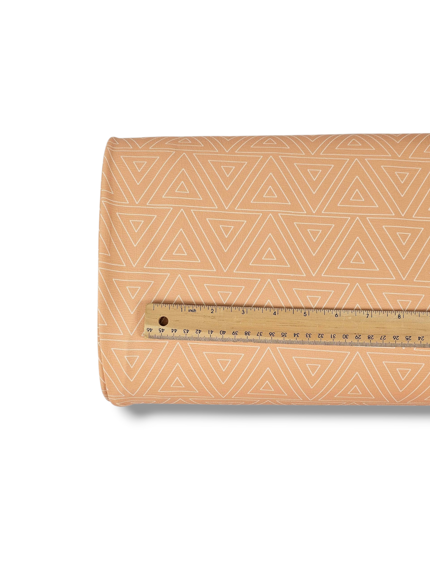 *Unique Design* Cloud Poly Triangle Array Peach