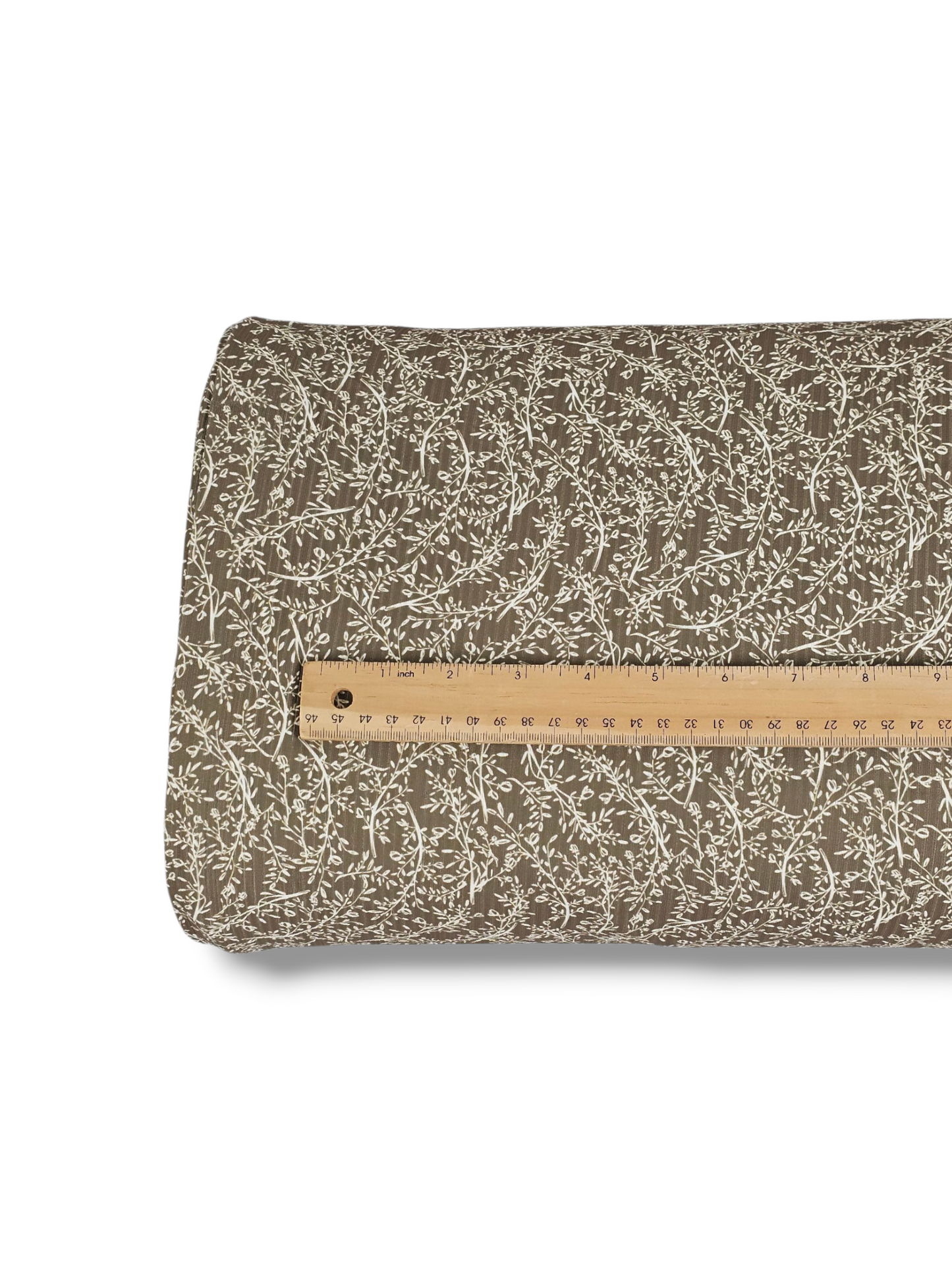 *Unique Design* Willow Ribbed Knit Delicate Vine Olive