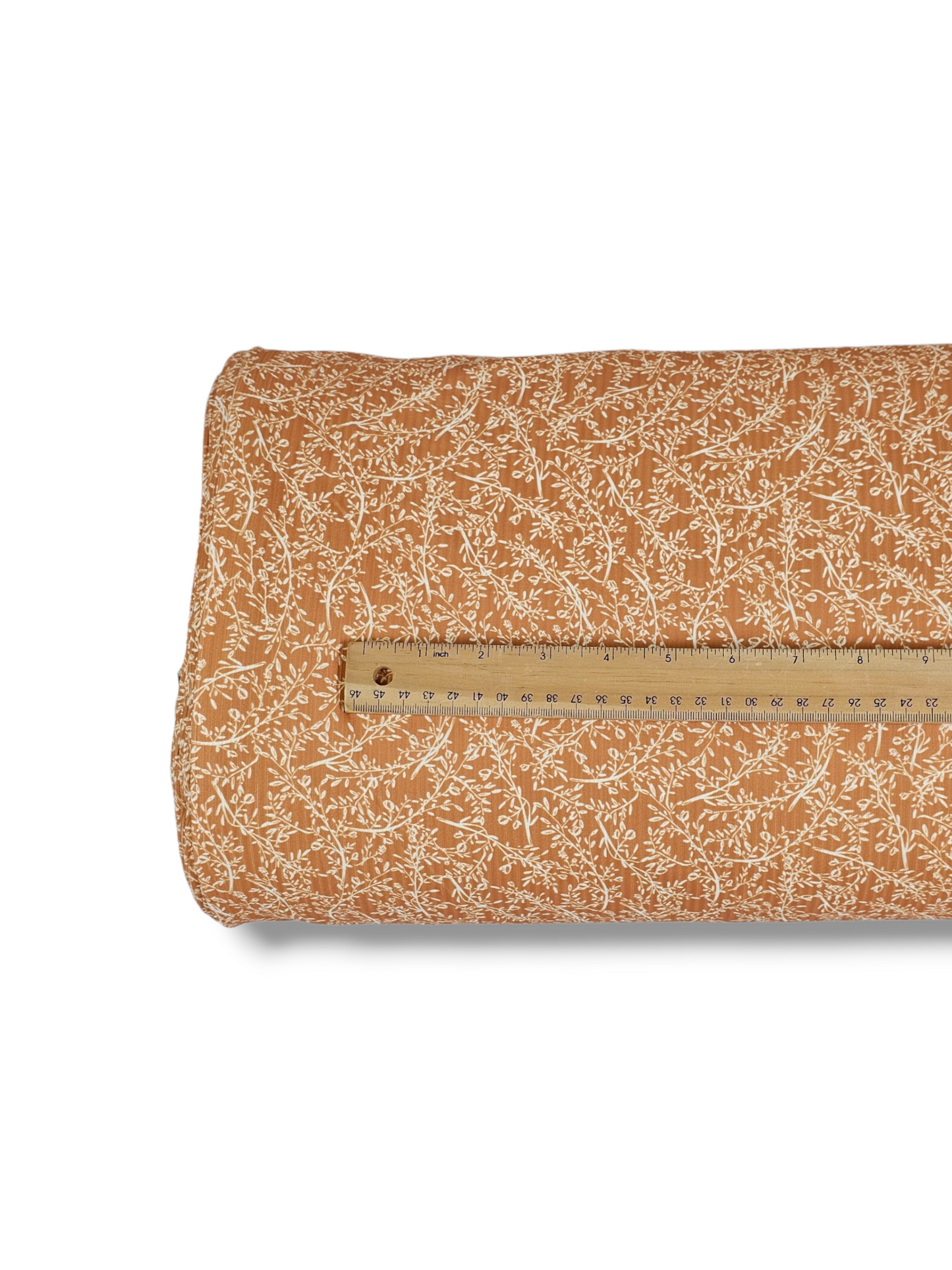 *Unique Design* Willow Ribbed Knit Delicate Vine Pale Terracotta