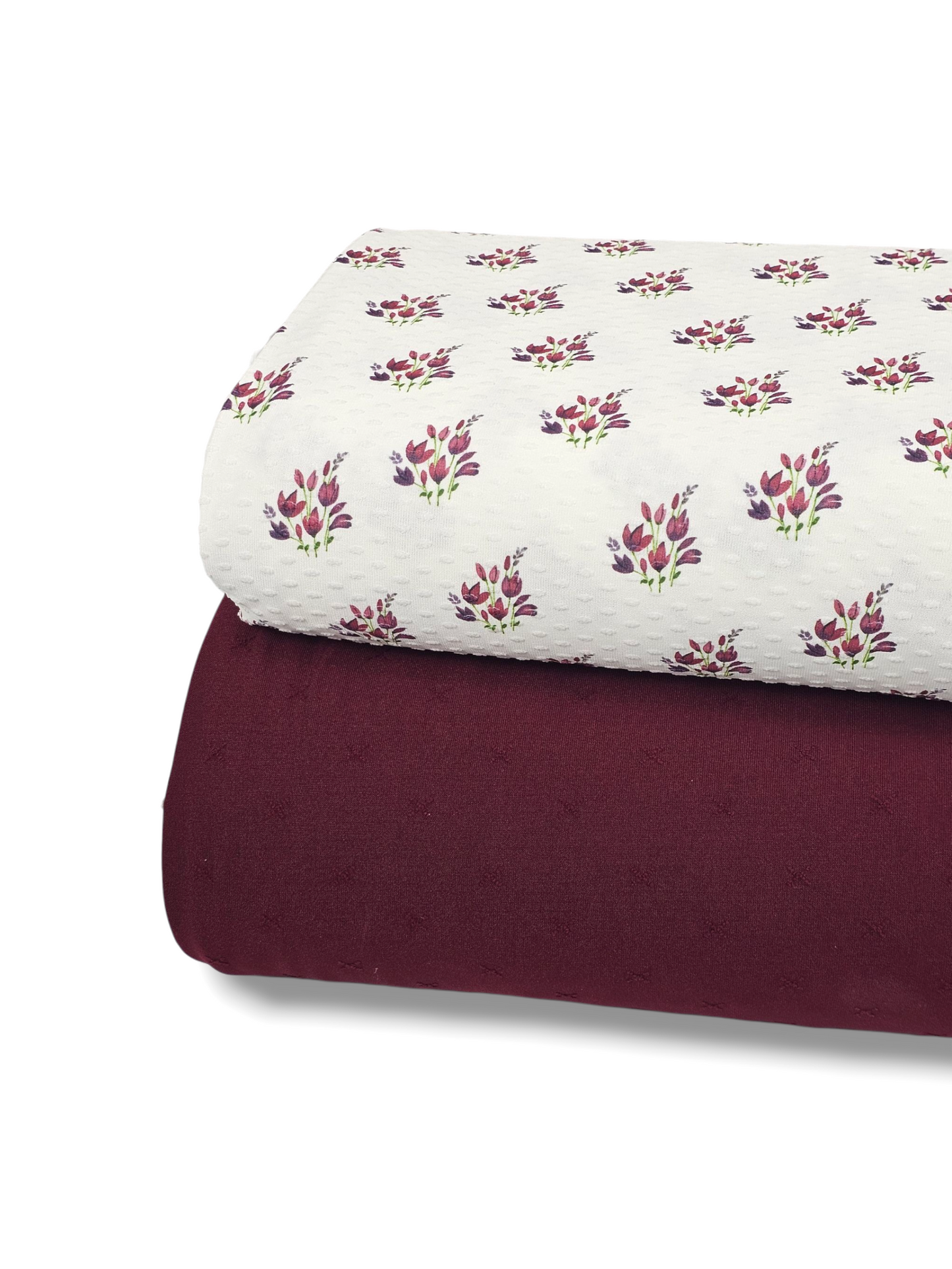 Jacquard Knit Tawny Port