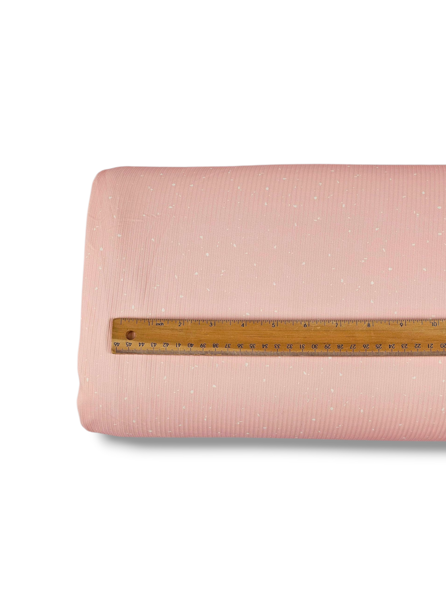 *Unique Design* Willow Ribbed Knit Winter Sky Powder Pink