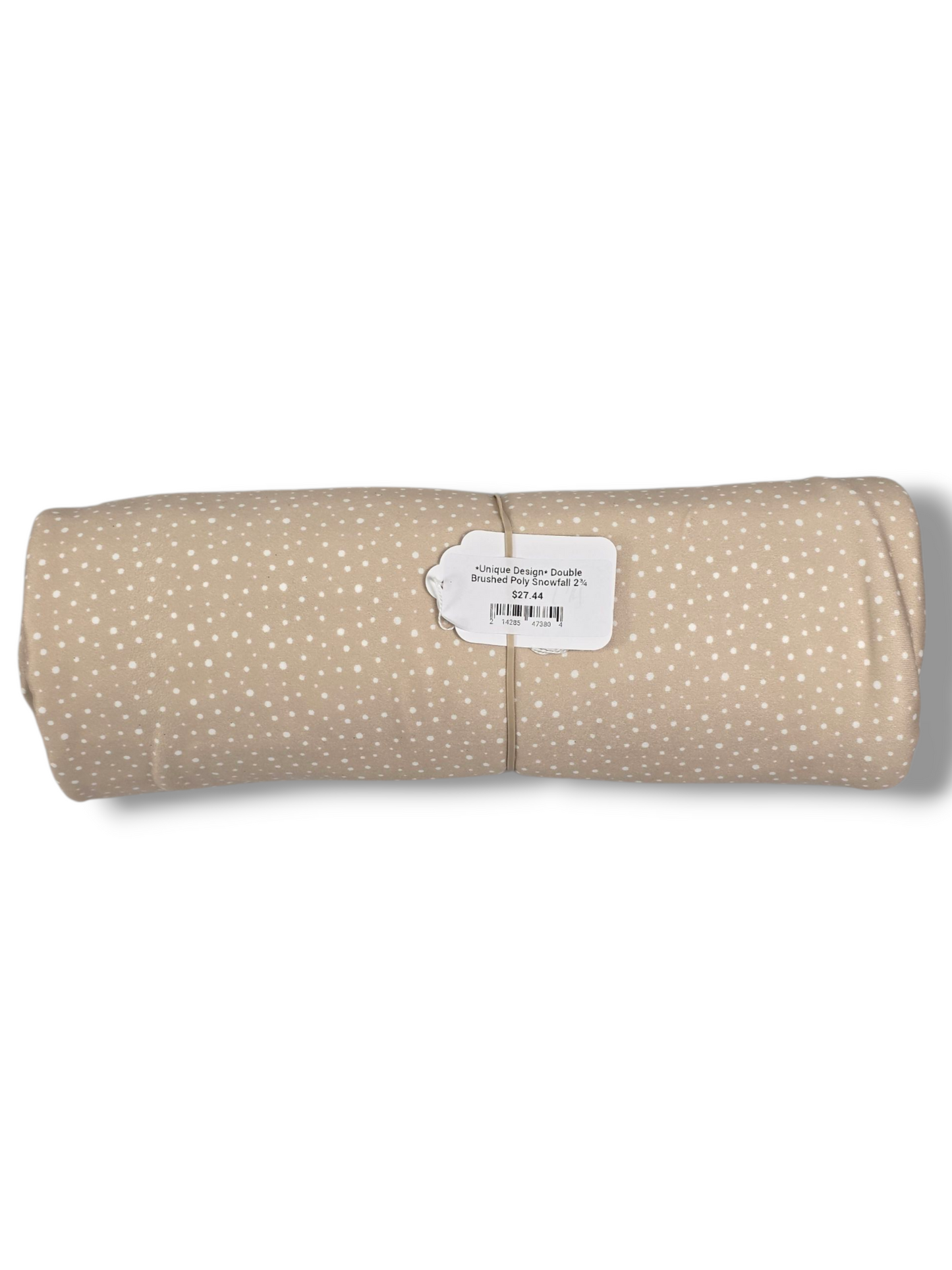 *Unique Design* Double Brushed Poly Snowfall 2¾ Yards