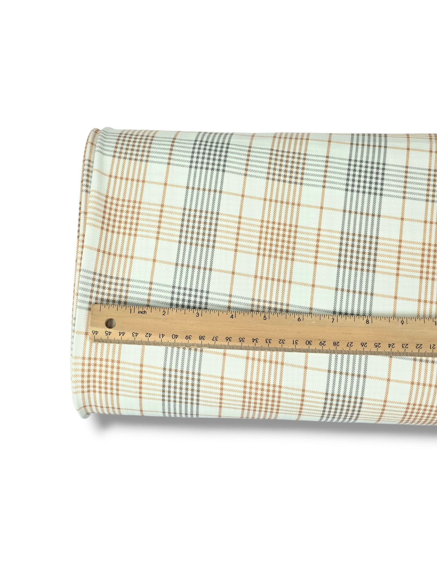 *Unique Design* Cloud Poly Modern Plaid White Small