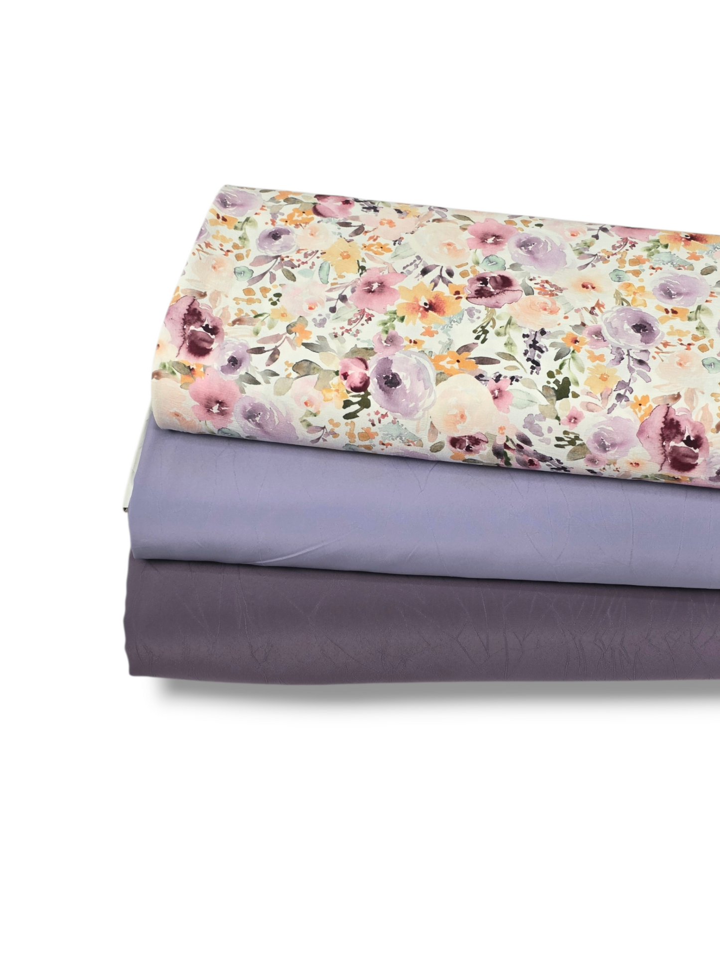Crushed Barble Polyester Solid Lavender