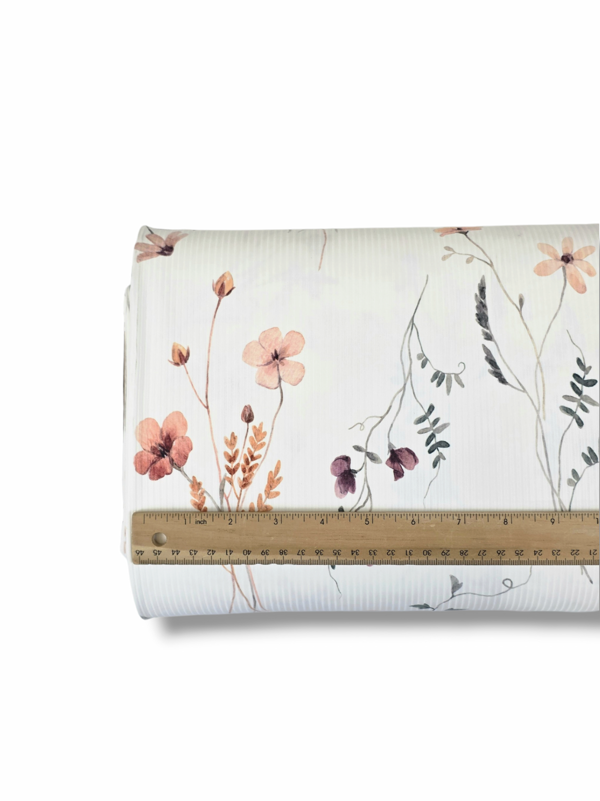 * Unique Design * Willow Ribbed Knit Floral Spray