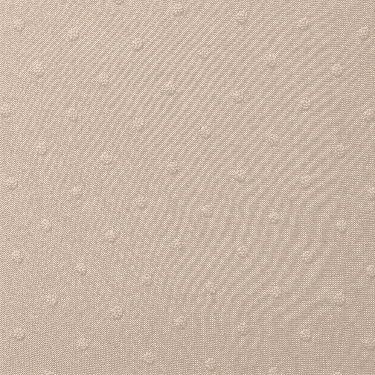 Swiss Dot Knit Solid Ivory