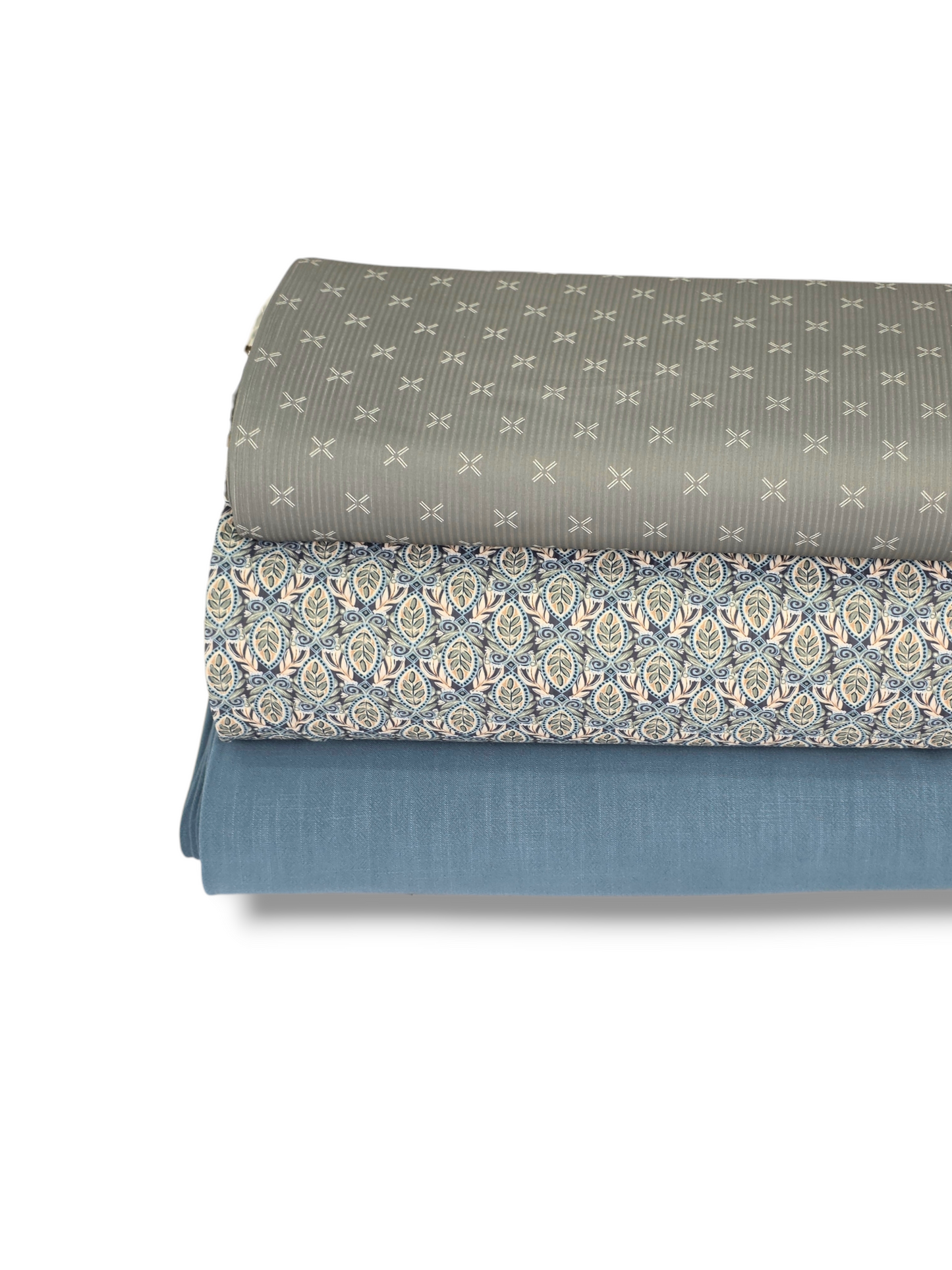 * Unique Design * Willow Ribbed Knit Soft Sage Mosaic