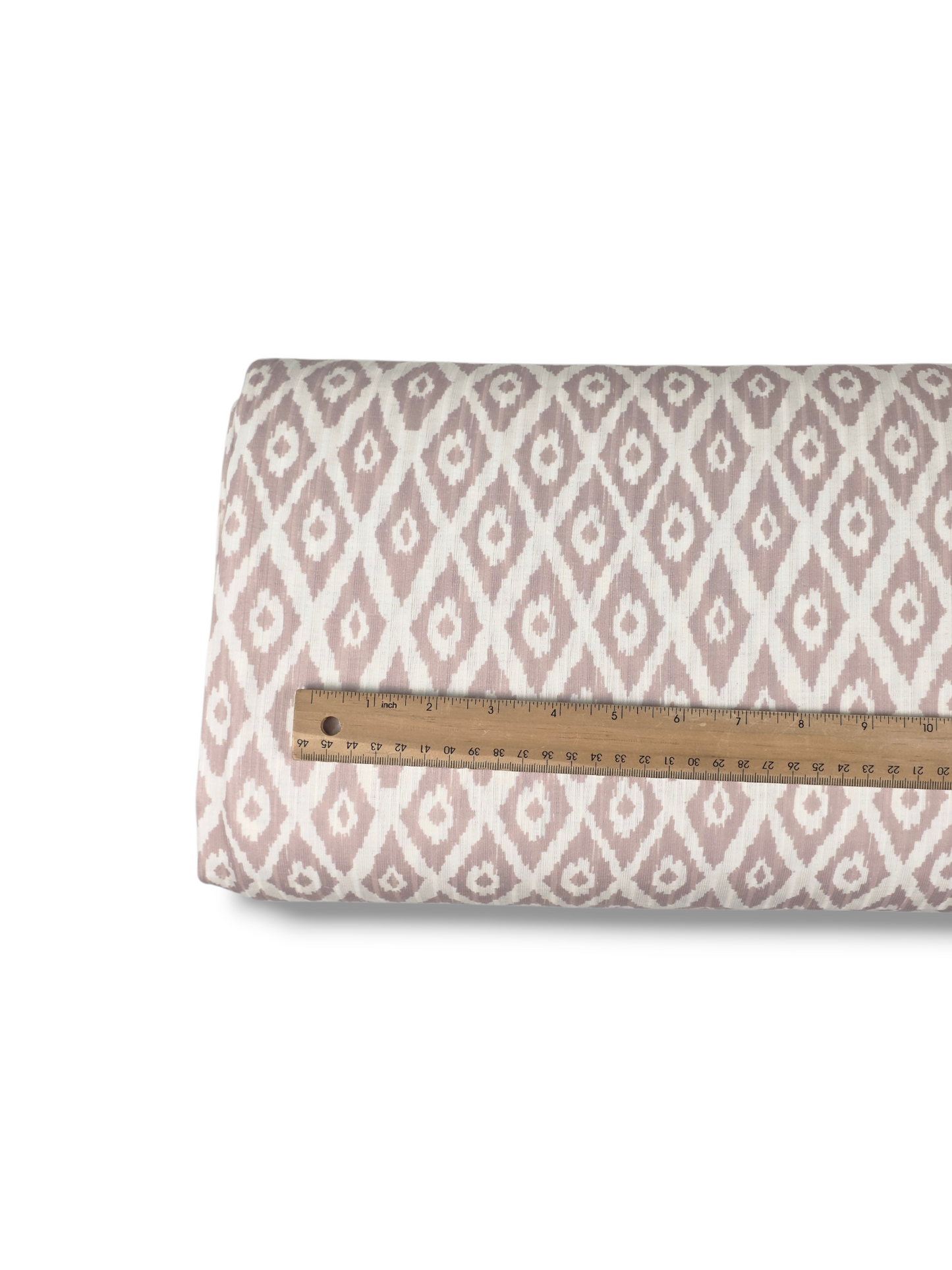 *Unique Design* Ribbed Knit Cotton Feel Country Aztec Blush