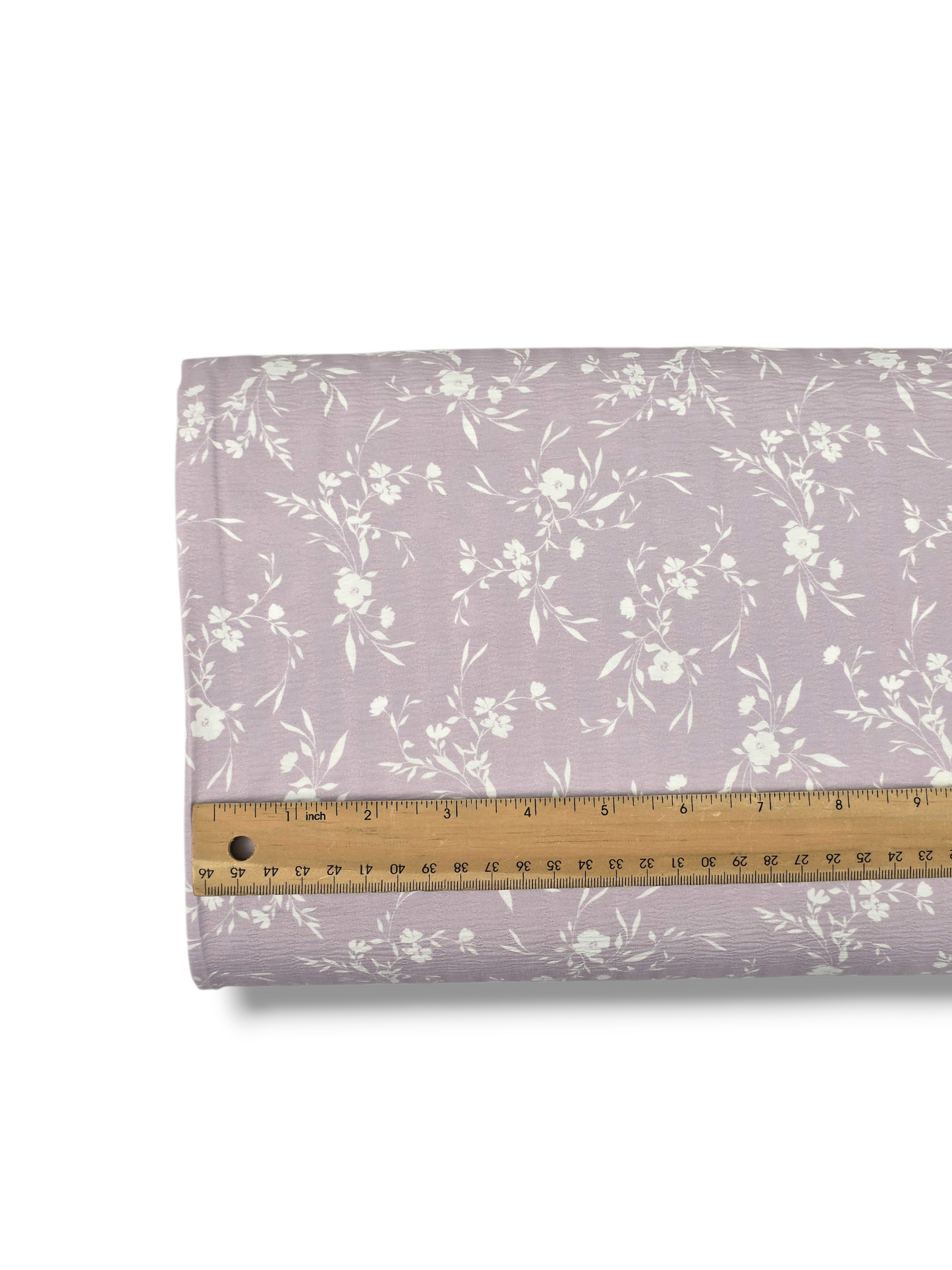 *Unique Design* Crinkled Crepe Whispering Garden Lavender