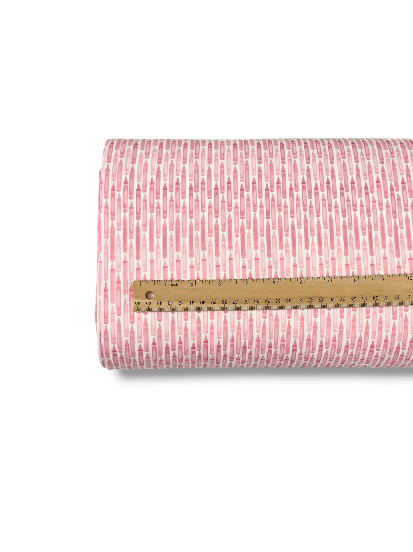 * Unique Design * Ribbed Knit Cotton Feel Crayon Play Pink