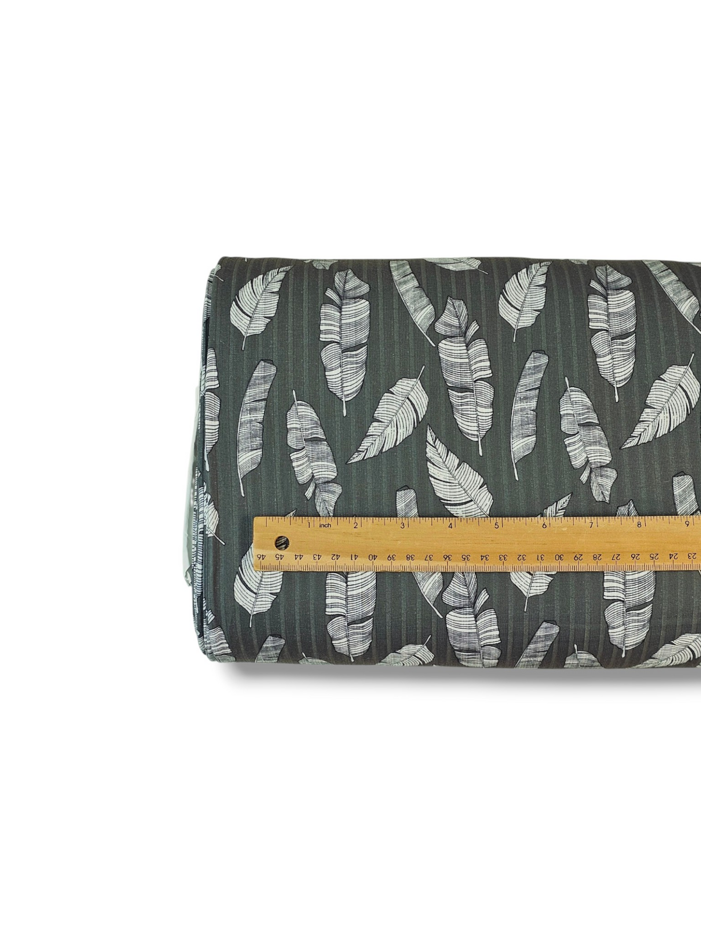 * Unique Design * Ribbed Knit Cotton Feel Modern Oasis Moss Green