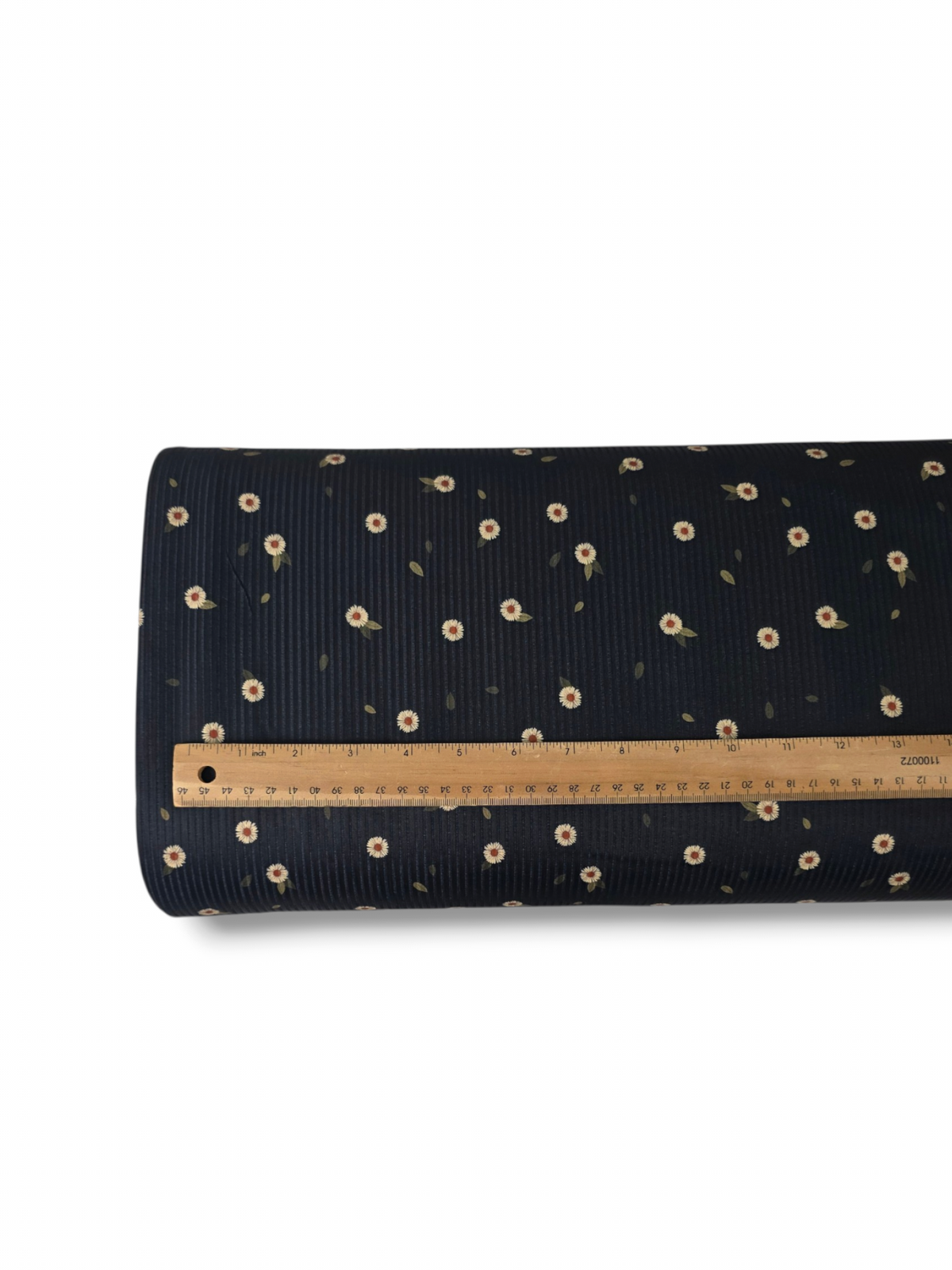 *Unique Design* Willow Ribbed Knit Desert Daisies Black