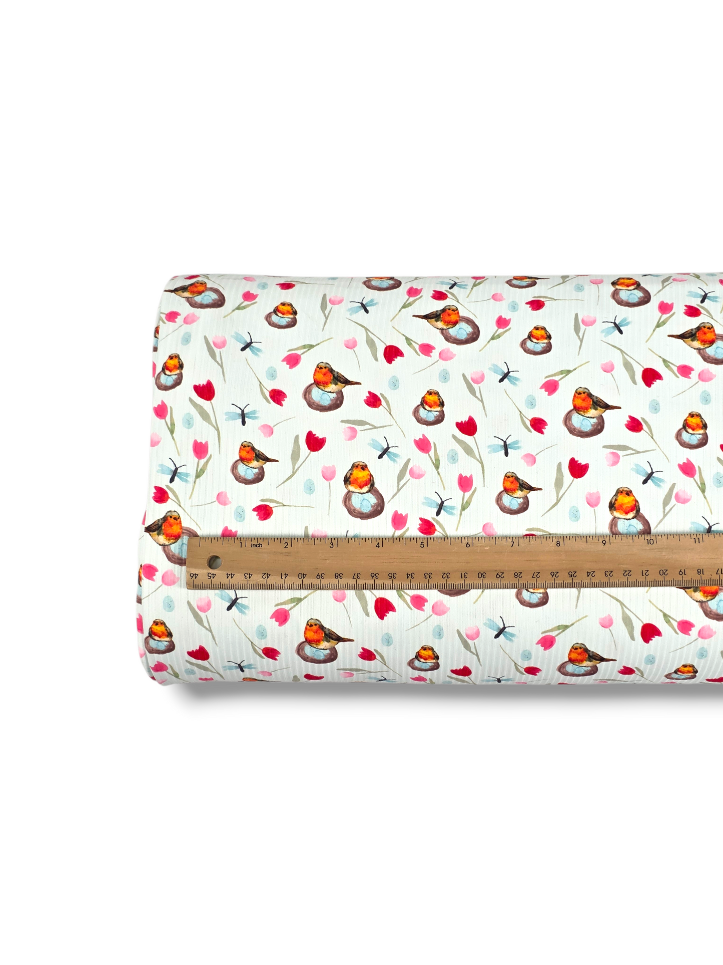 *Unique Design* Willow Ribbed Knit Robin Meadow Sky