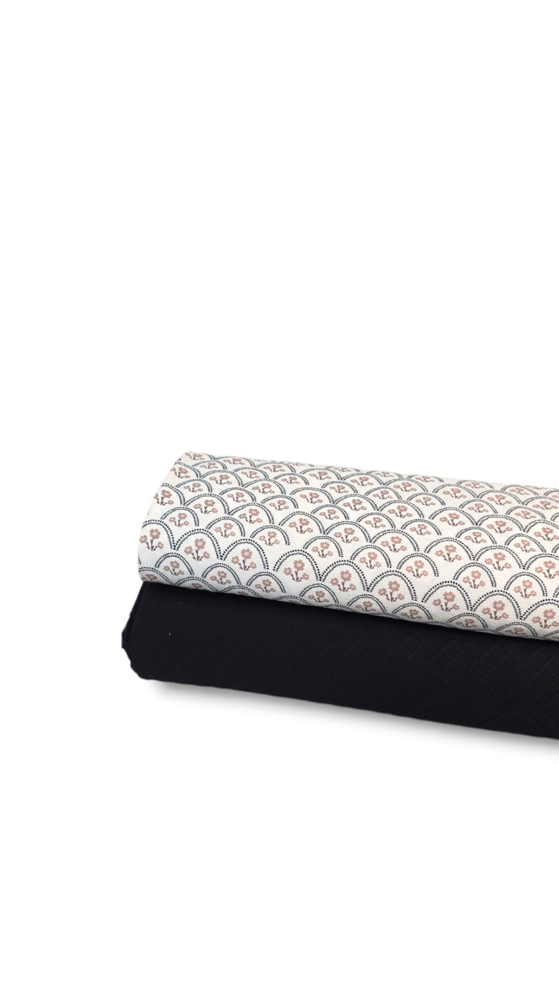 Jacquard Knit Black
