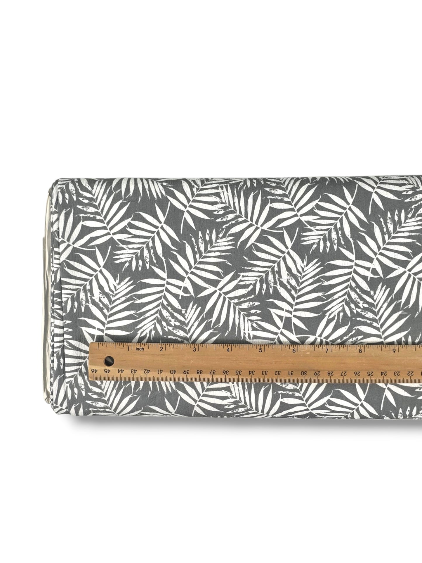 Poly Crepe Lush Palms Sage