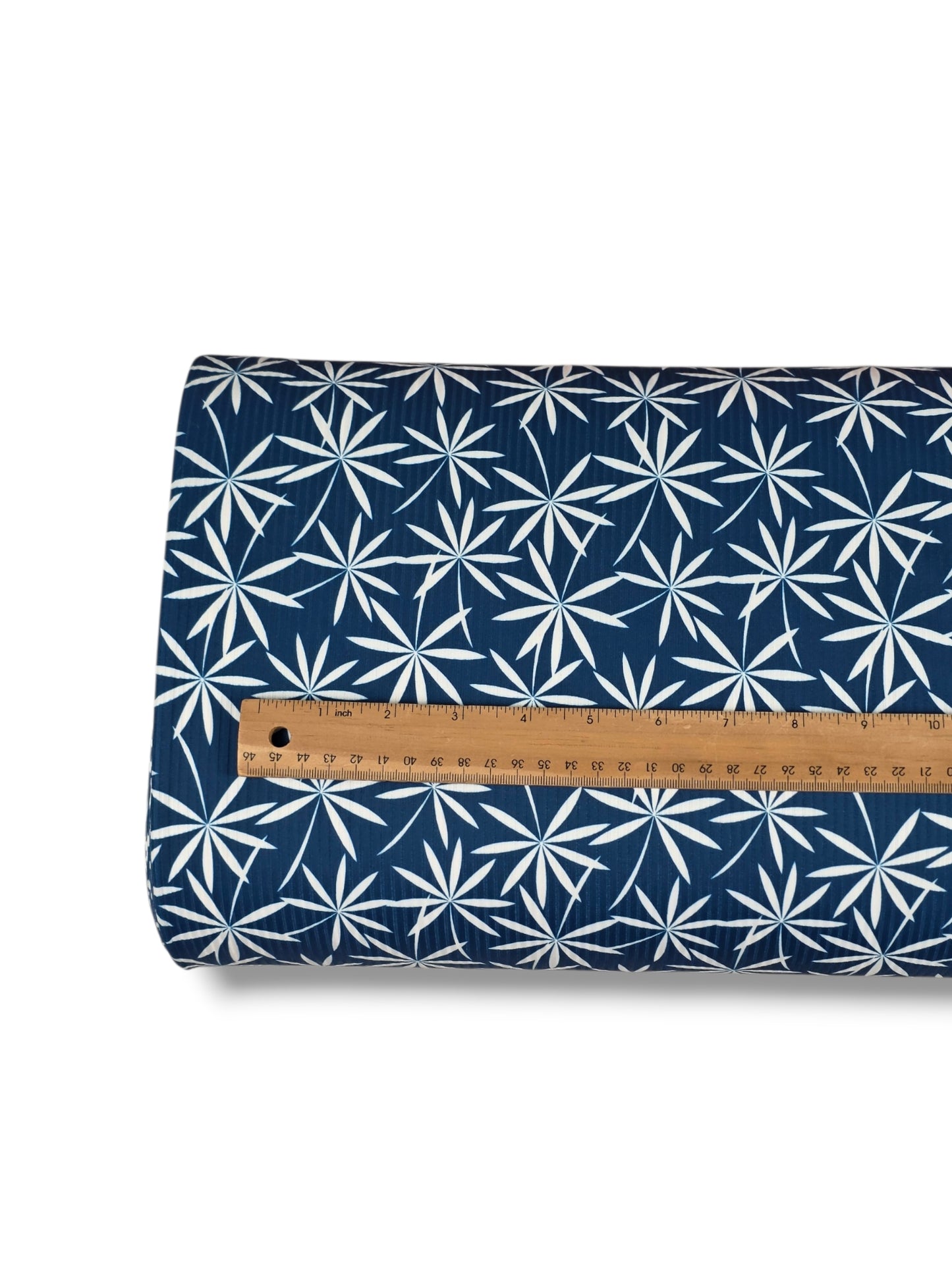 *Unique Design* Willow Ribbed Knit Coastal Burst Navy