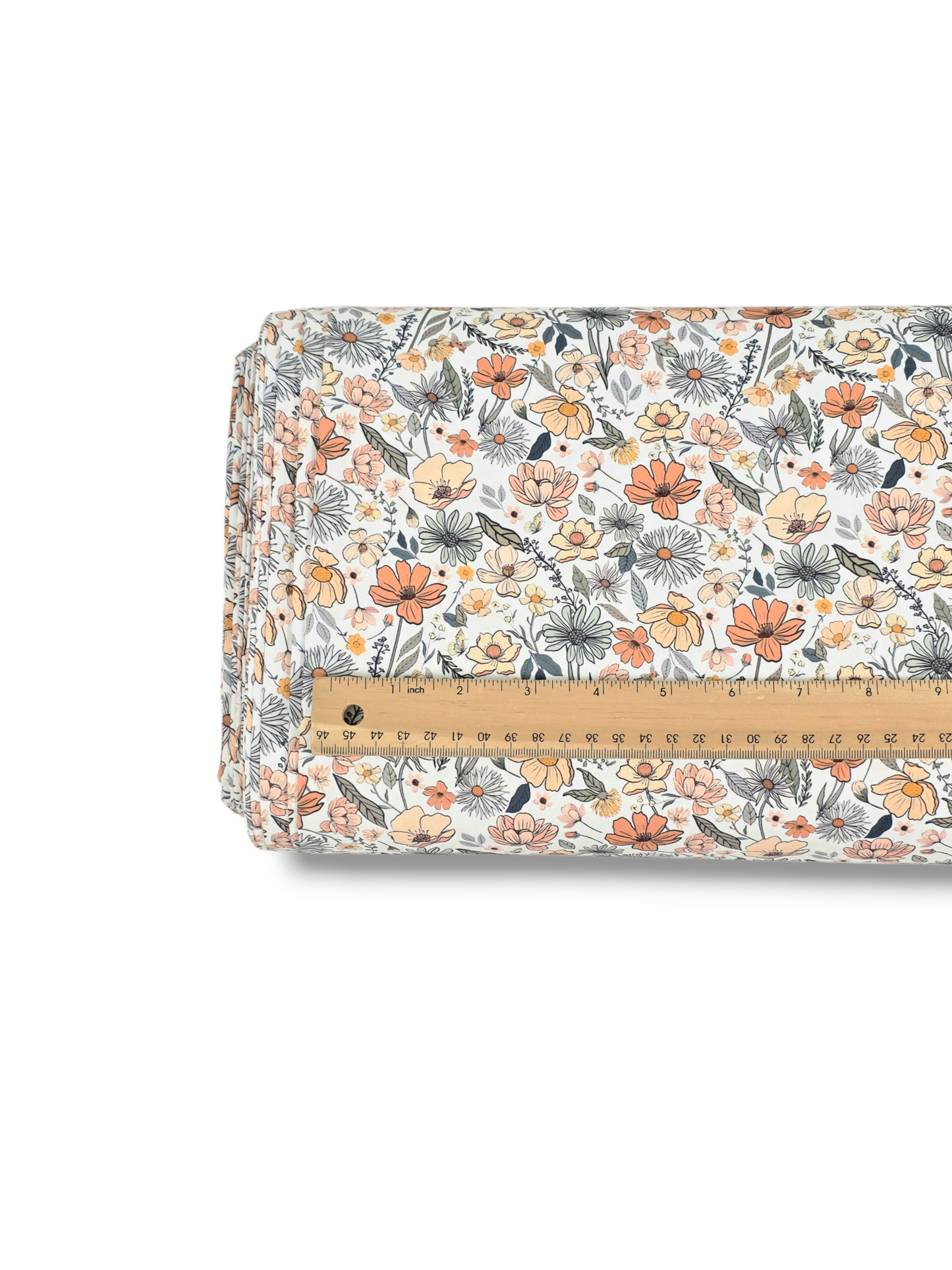 *Unique Design* Poly Breeze Mini Market Day Blooms White Sm