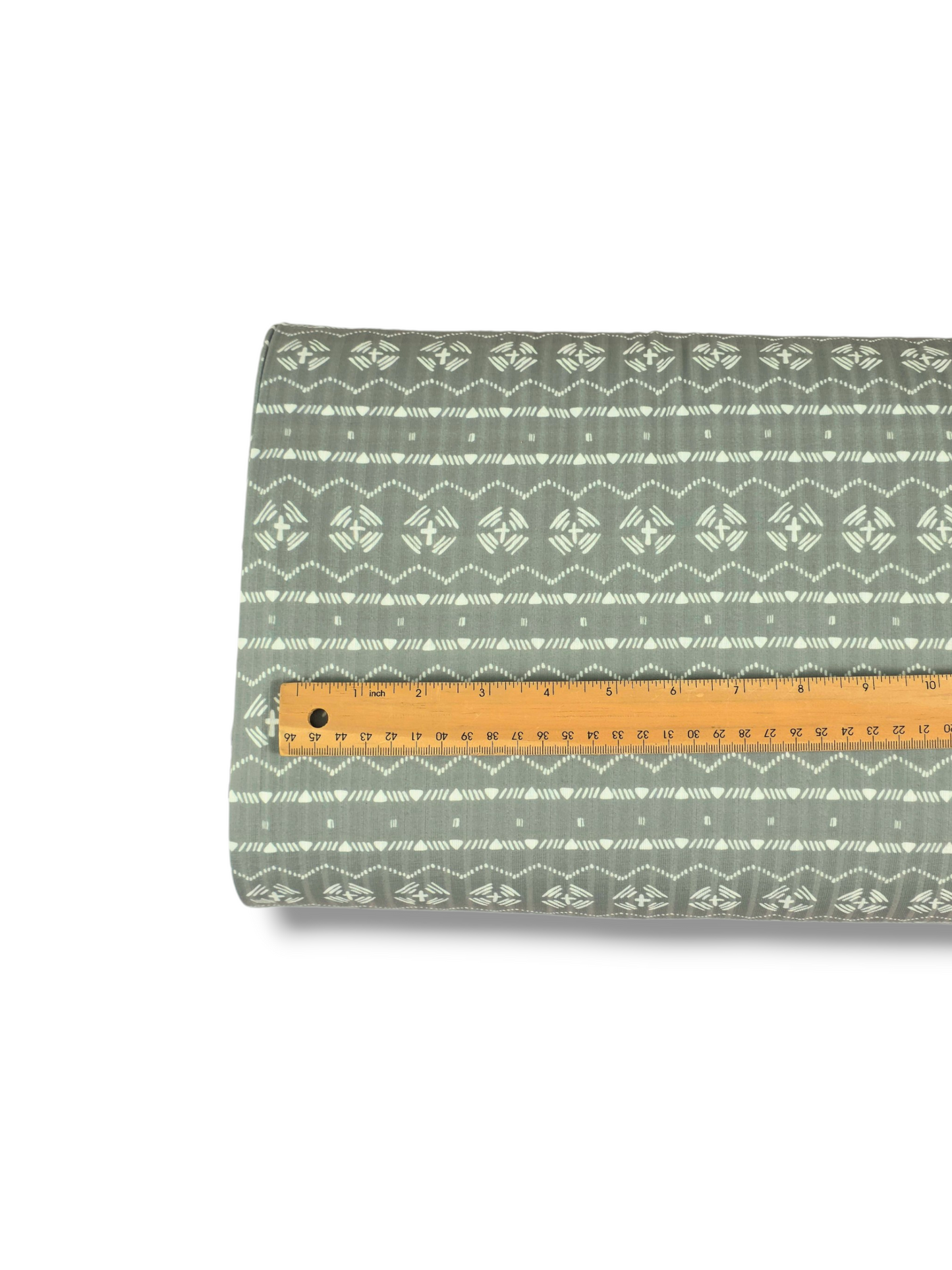 *Unique Design* Ribbed Knit Cotton Feel Desert Aztec Olive