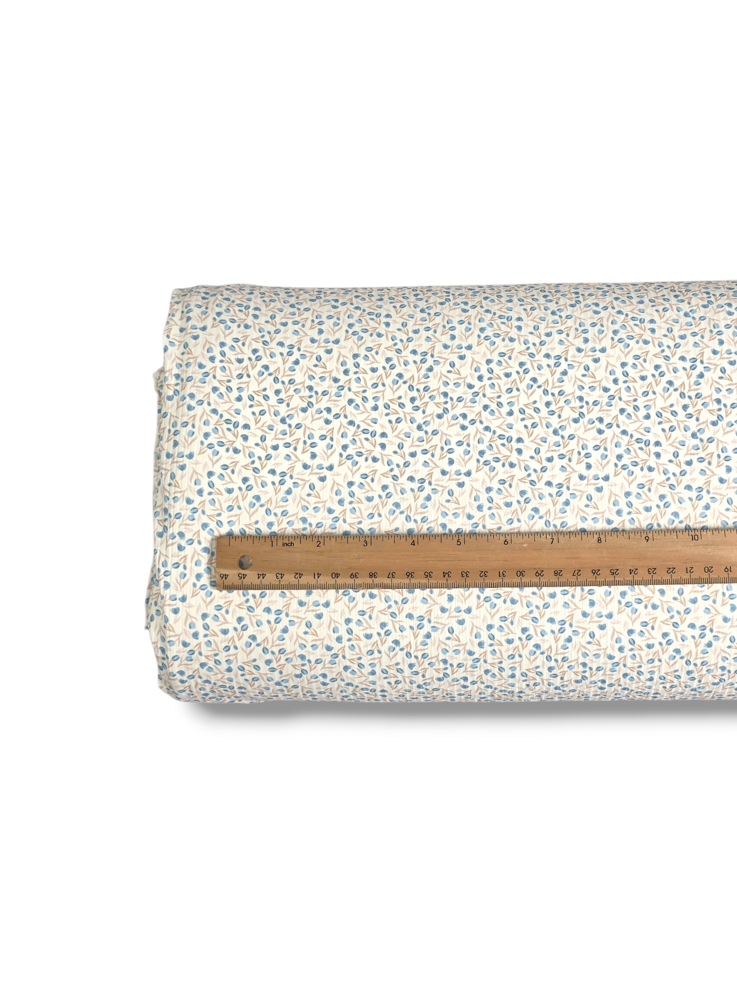 *Unique Design* Willow Ribbed Knit Mini Blooms Sky