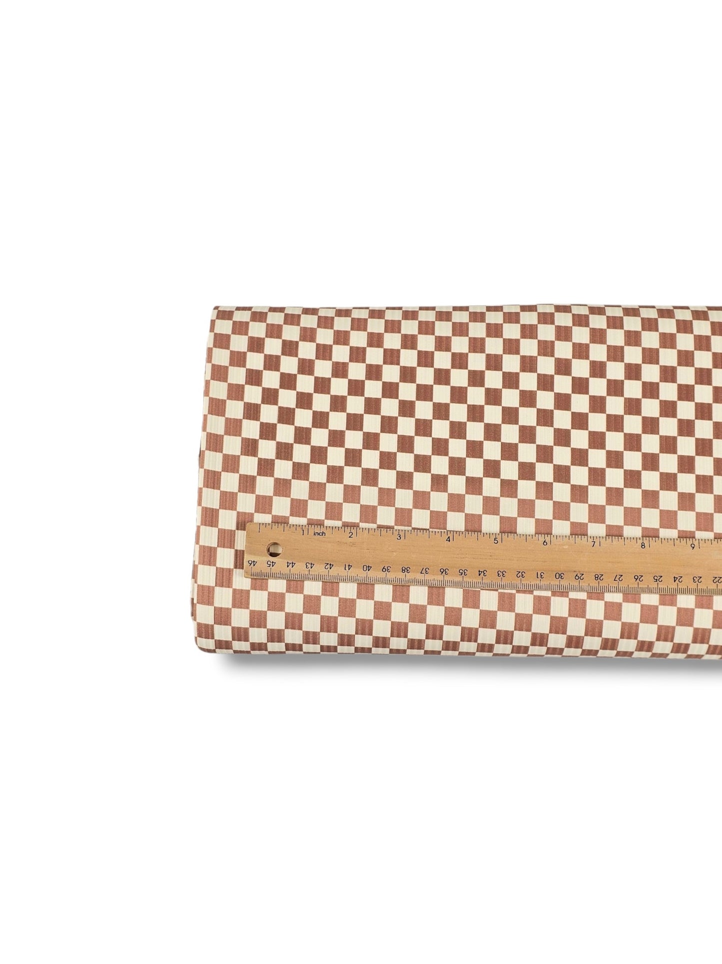 * Unique Design * Willow Ribbed Knit Country Check Tan