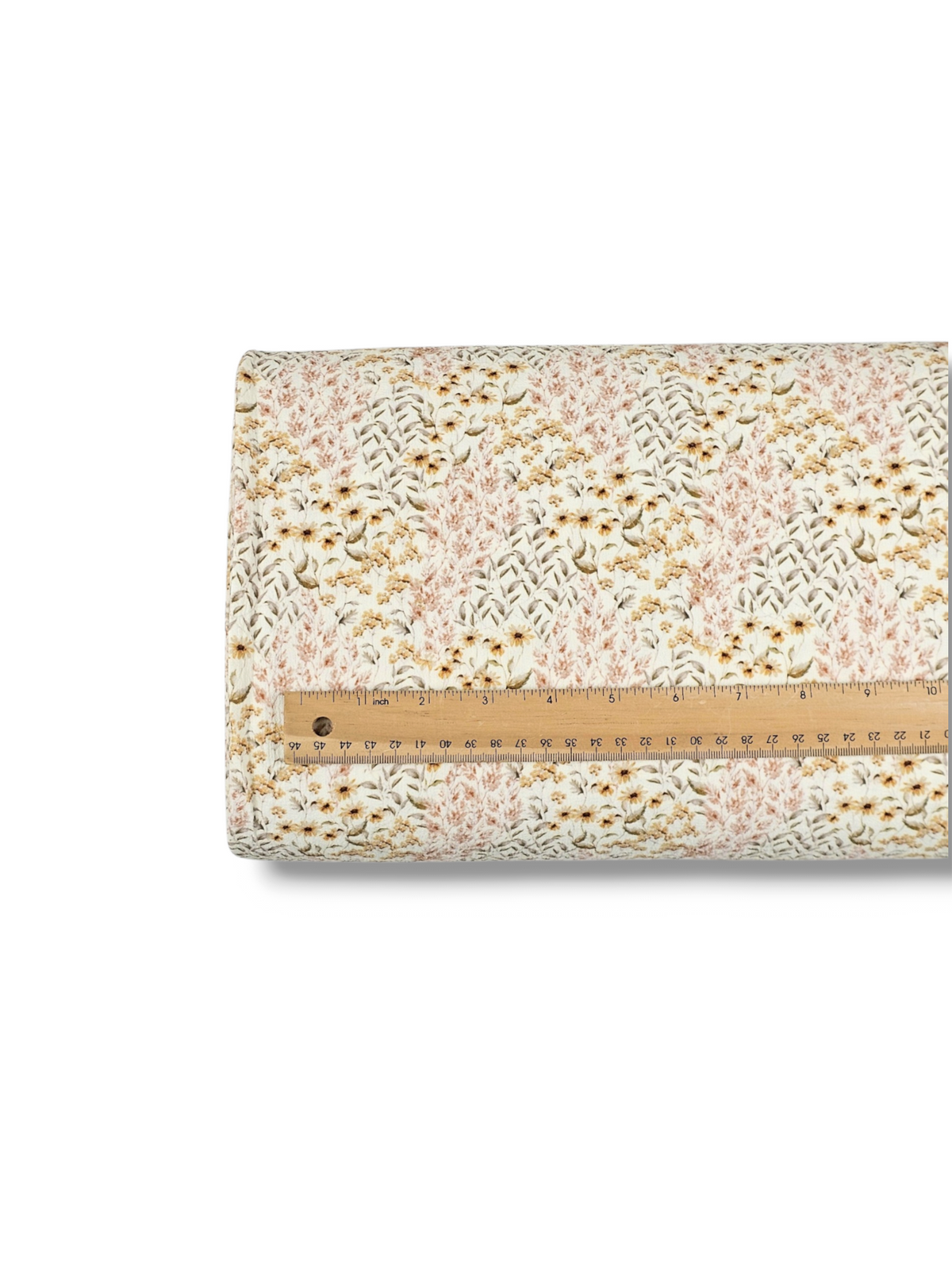 Poly Crepe Wheatfield Whimsy Cream