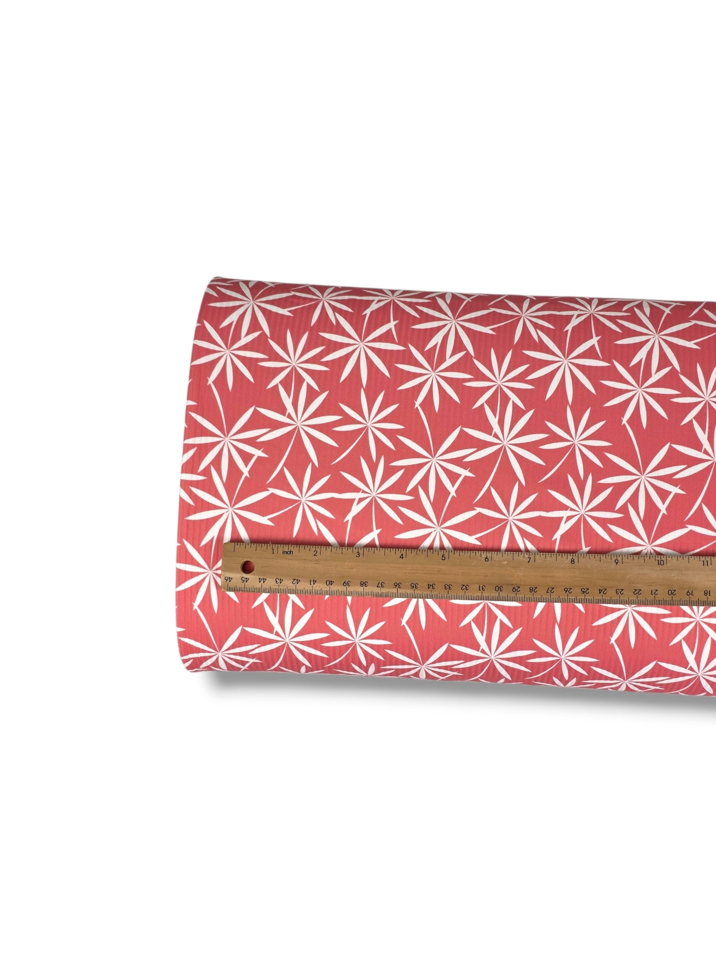 *Unique Design* Willow Ribbed Knit Coastal Burst Coral