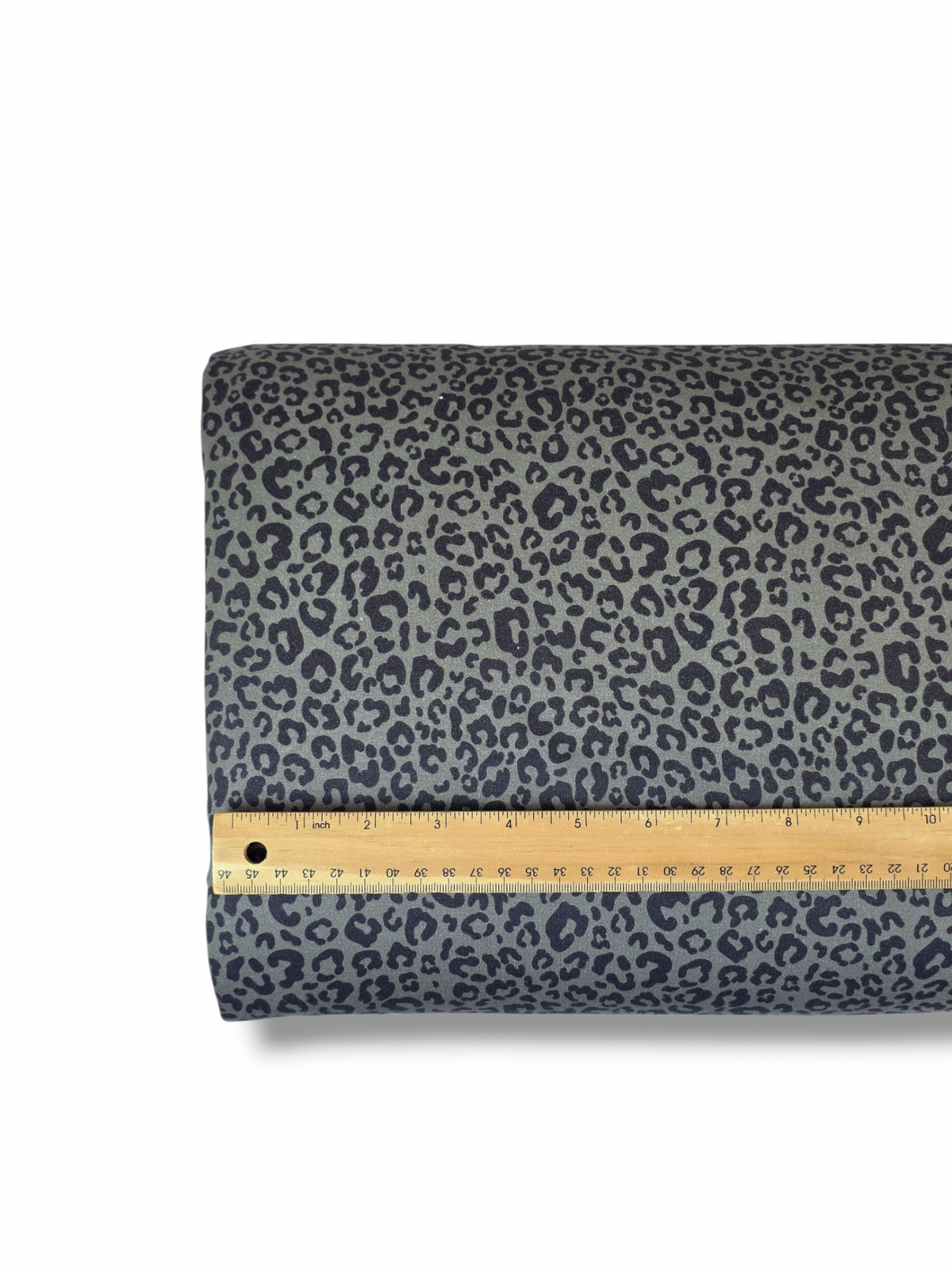 * Unique Design * Cotton Knit Leopard Neutral Dark Gray