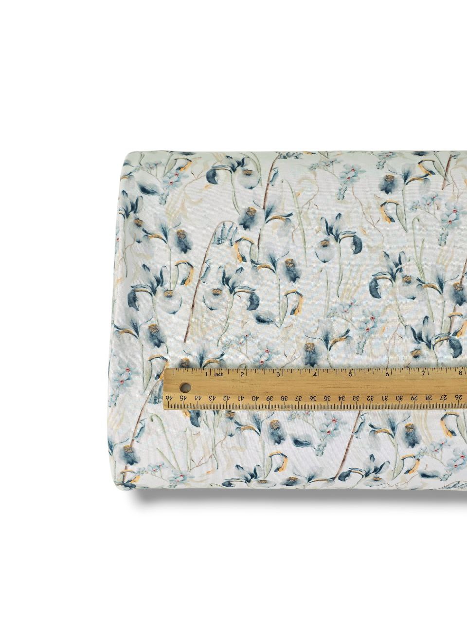 *Unique Design* Swiss Dot Knit Frosted Iris White