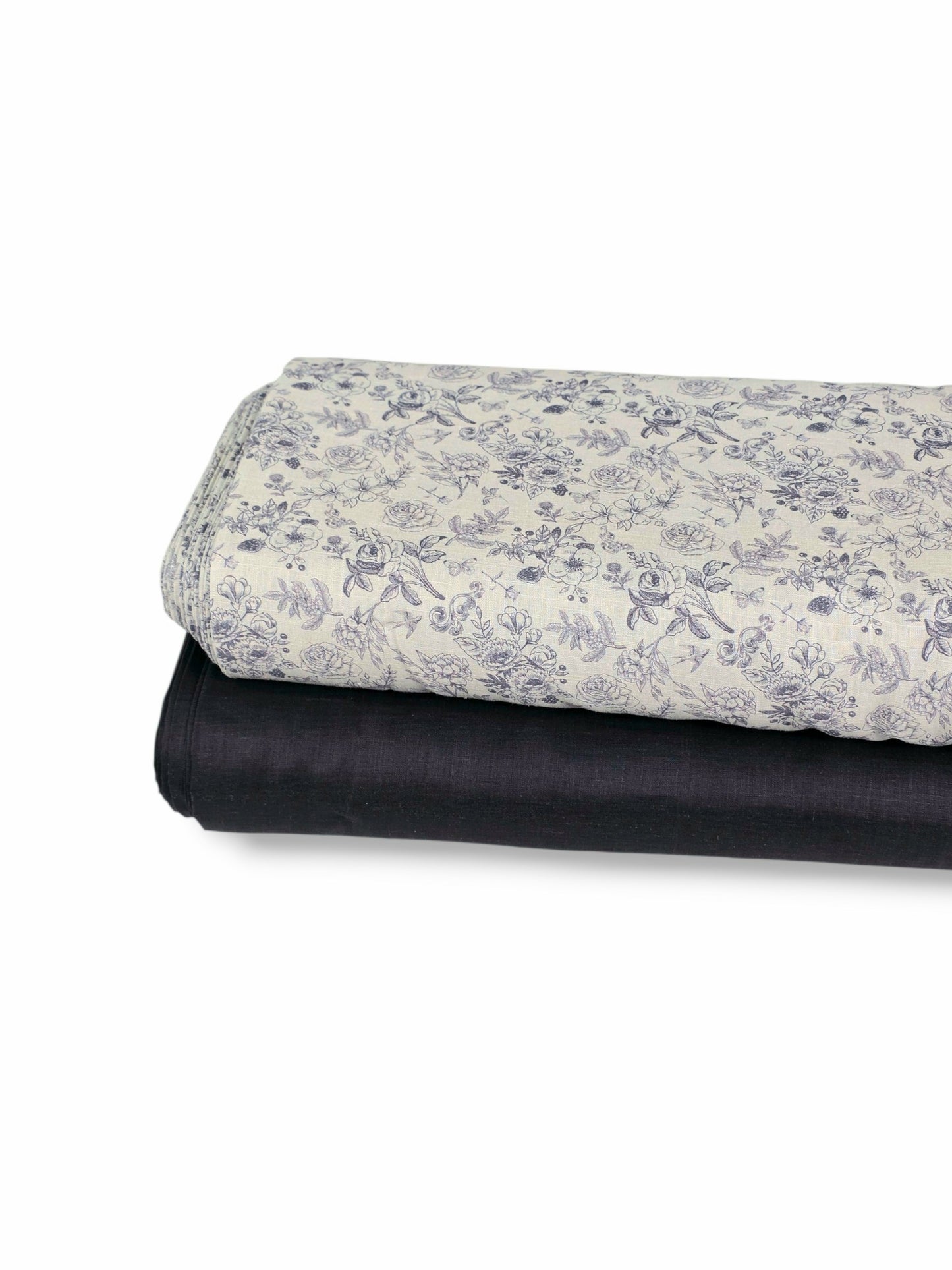 Midnight Sky Solid Linen