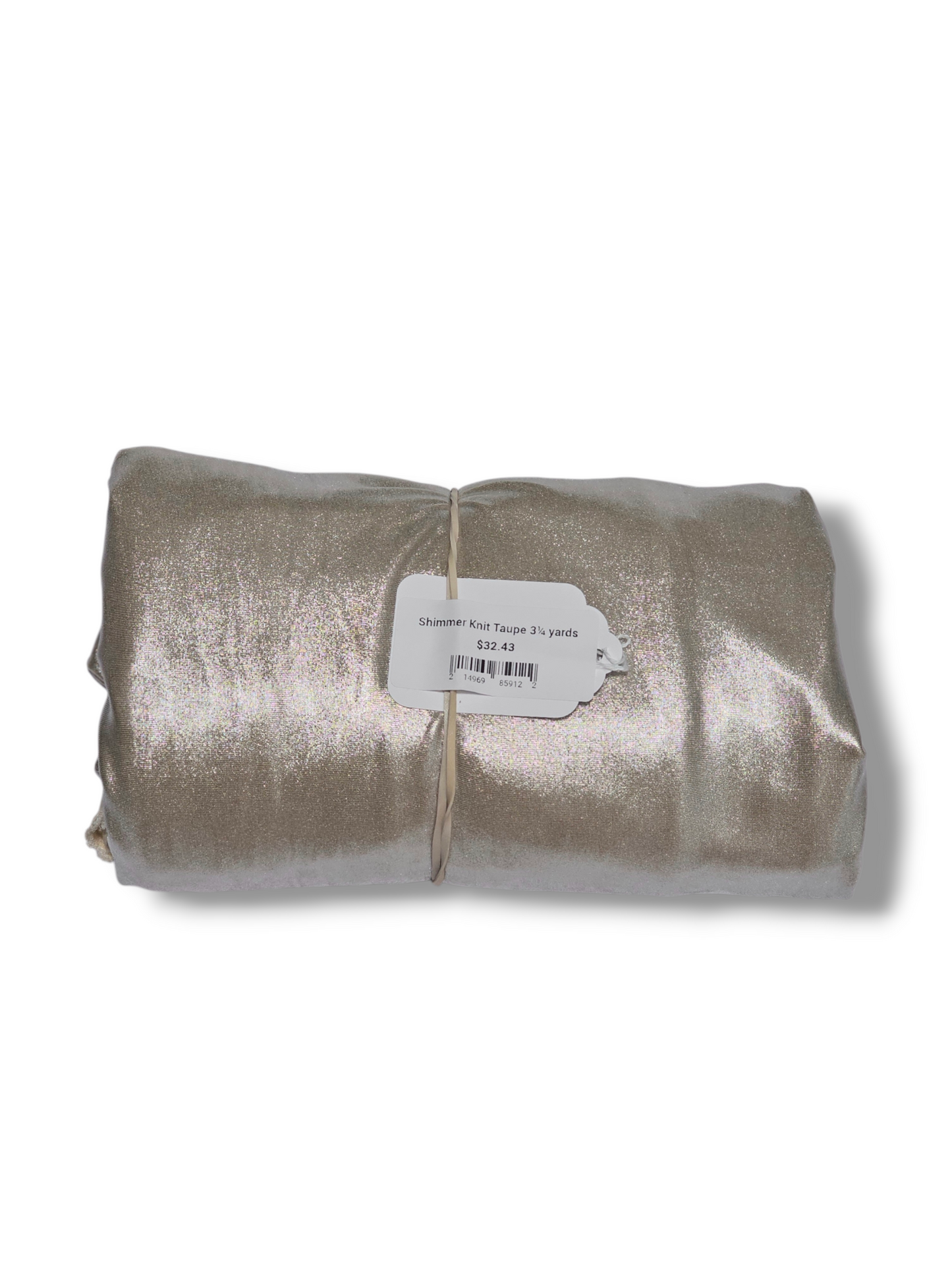 Shimmer Knit Taupe 3¼ yards