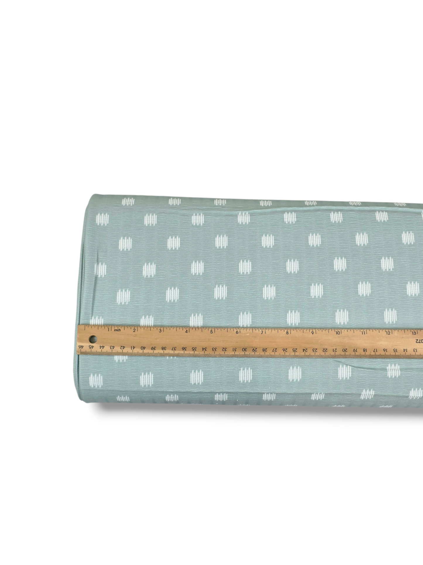 *Unique Design* Crinkled Crepe Coastal Pop Aqua
