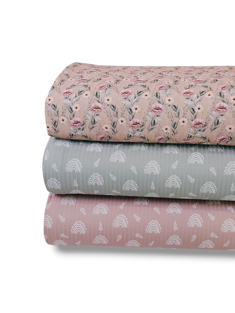 Ribbed Knit Cotton Feel