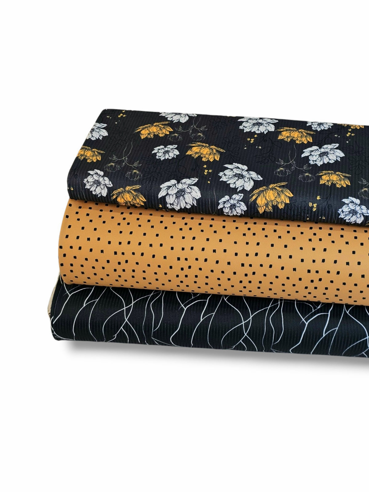 *Unique Design* Tricot Knit Midnight Confetti Spice
