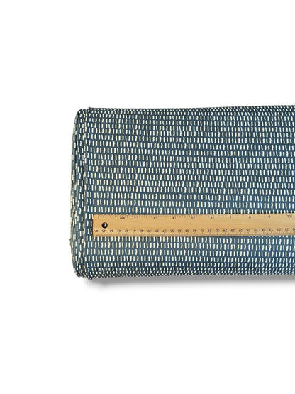 *Unique Design* Willow Ribbed Knit Desert Stitch Blue