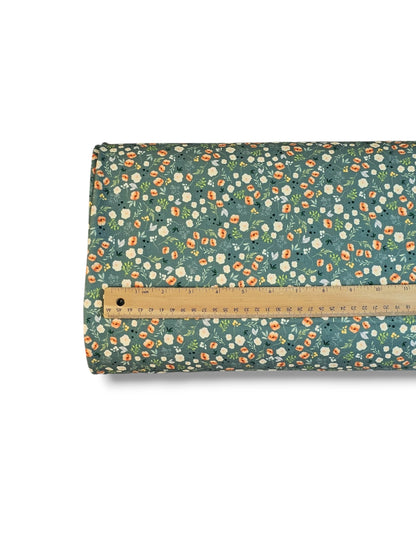 *Unique Design* Cloud Poly Petite Cocoa Floral Spruce