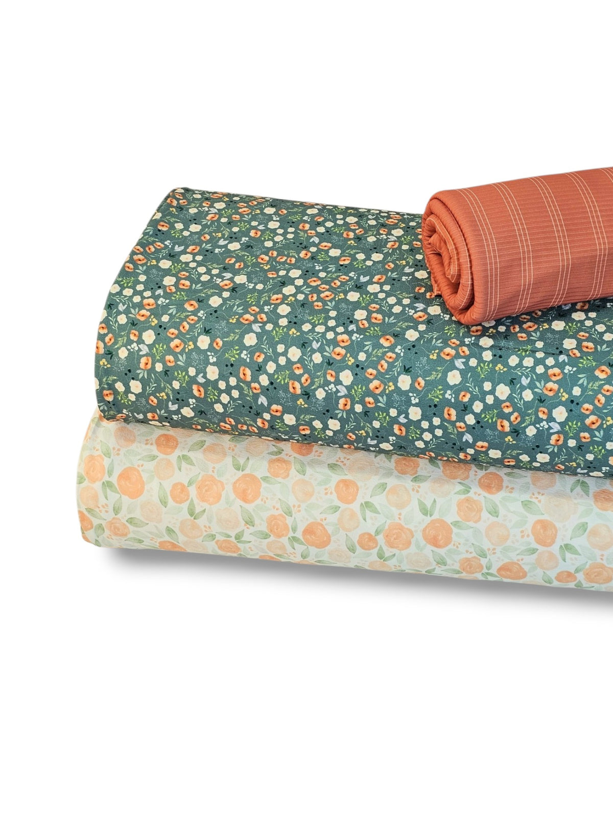 *Unique Design* Cloud Poly Petite Cocoa Floral Spruce