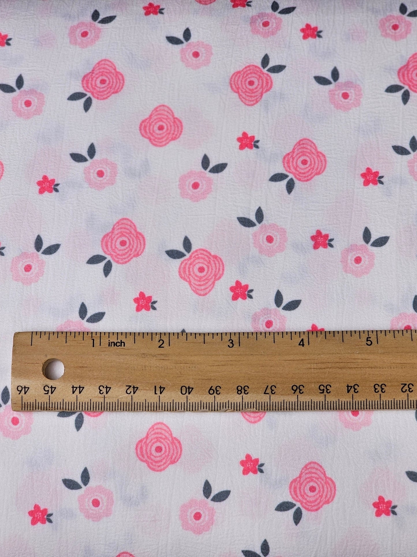 *Unique Design* Cloud Poly Floating Floral Pink