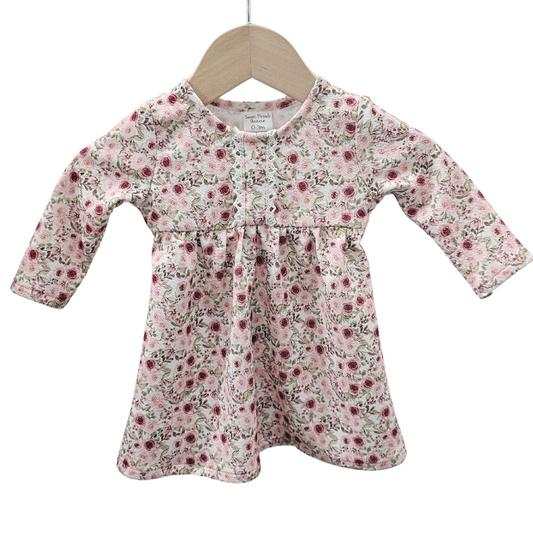 Dress 0-3 mo. Pink Floral