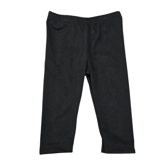 Black Full Length Leggings 9Mo.