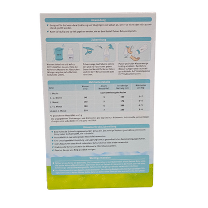 Holle Stage 1 Cow Formula