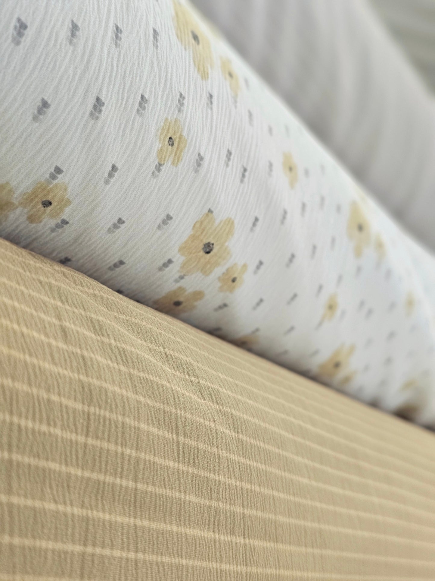 *Unique Design* Pineskin Lines Mustard 2¾ Yd