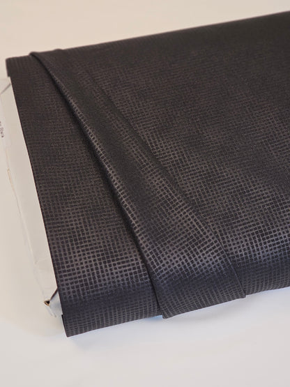 Embossed Polyester Black